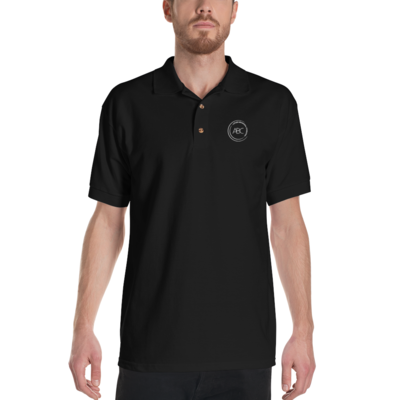 ABC Embroidered Polo Shirt